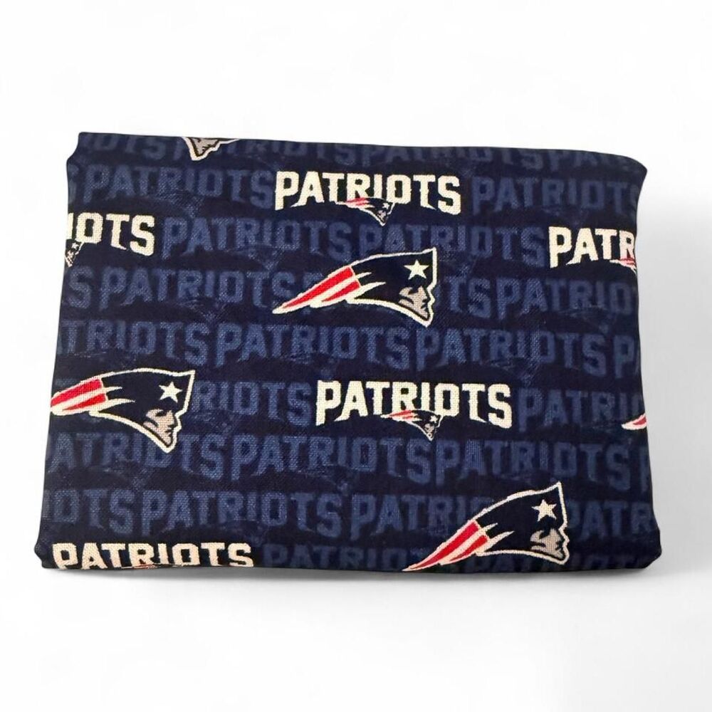 18” x 21” New England Patriots Cotton Fabric Fat Quarter NFL Sewing